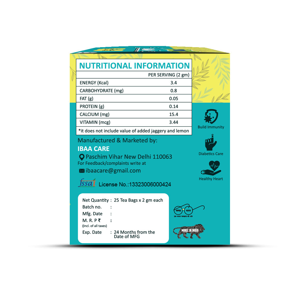 Hunza Herbal Tea Box